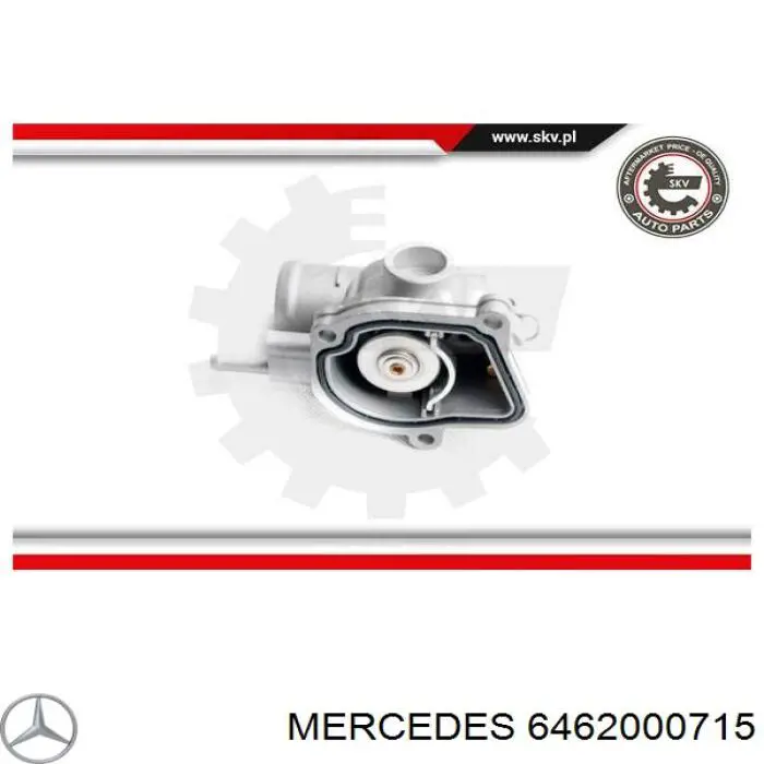 Кожух термостата Mercedes 6462000715 цена, от 29.67 USD