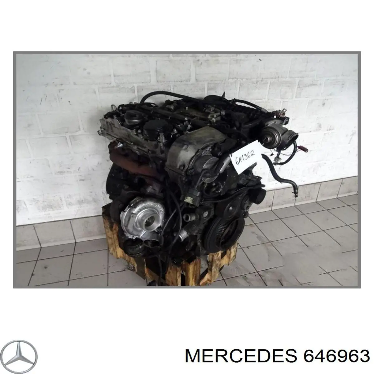 OM646963 Mercedes Мотор в сборе