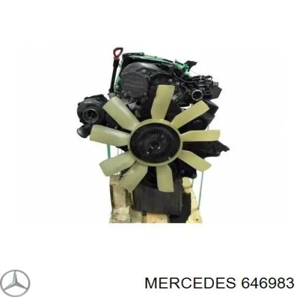 646983 Mercedes Мотор в сборе