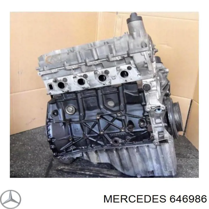 646986 Mercedes Мотор в сборе