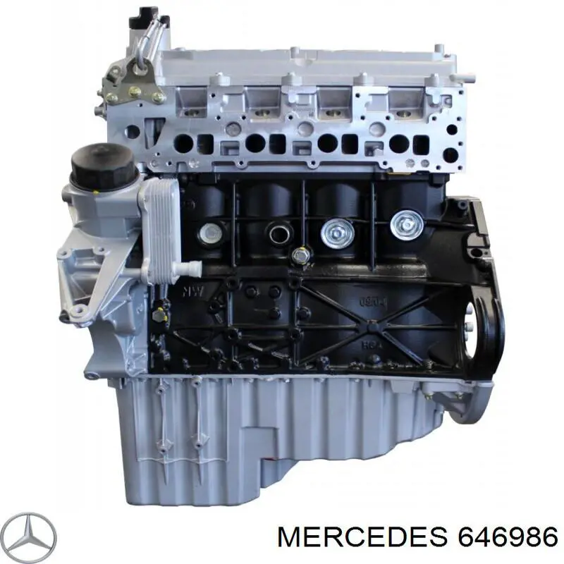 Купить 646986 Mercedes Двигатель голый
