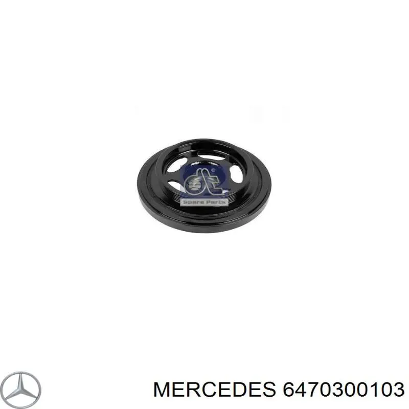 Шкив коленвала (демпфер) Mercedes 6470300103 цена, от 167.82 USD
