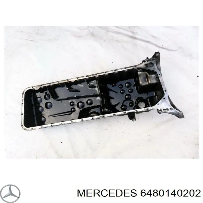 6480140202 Mercedes panela de óleo de cárter do motor