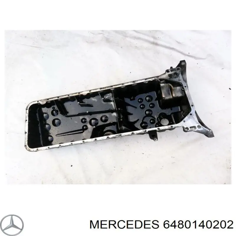 6480140302 Mercedes panela de óleo de cárter do motor