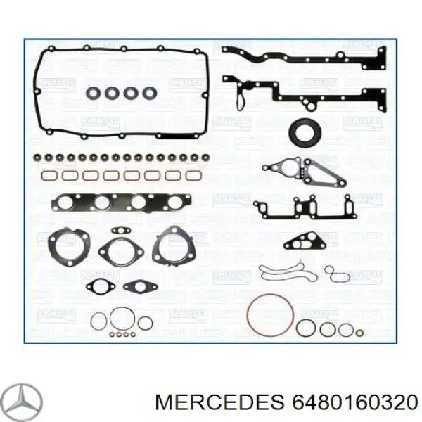 Прокладка ГБЦ Mercedes 6480160320 цена, от 78.70 USD
