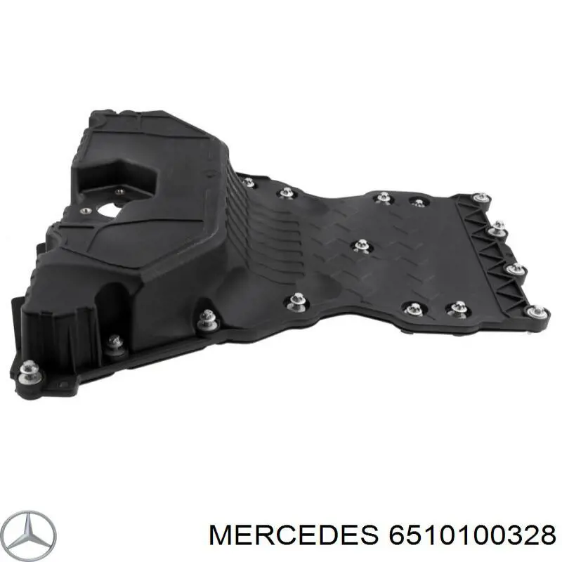 6510100328 Mercedes поддон масляный картера двигателя, нижняя часть
