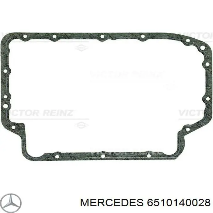 6510140028 Mercedes прокладка поддона картера двигателя