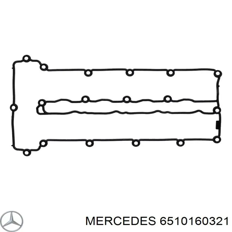 Прокладка клапанной крышки двигателя Mercedes 6510160321