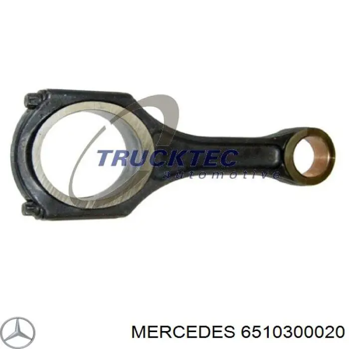 Шатун двигателя на Mercedes C (W204)