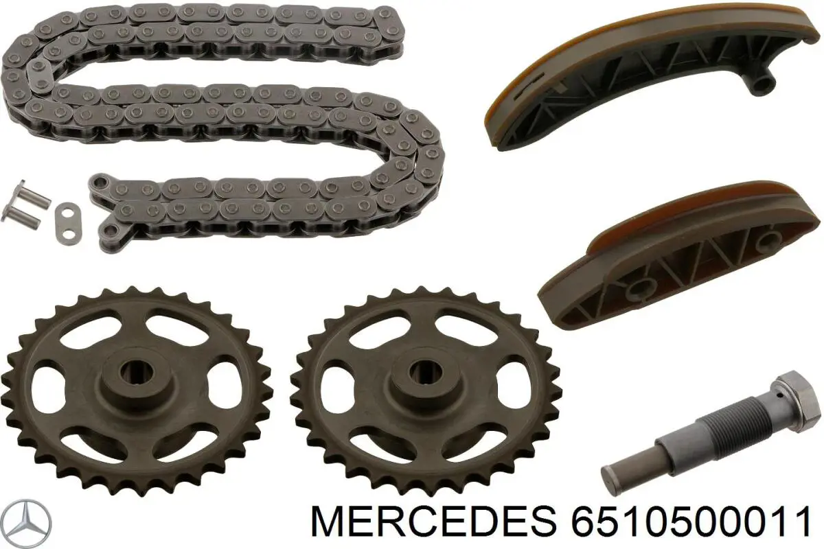 6510500011 MERCEDES Tensor de cadena de distribución original y equivalente