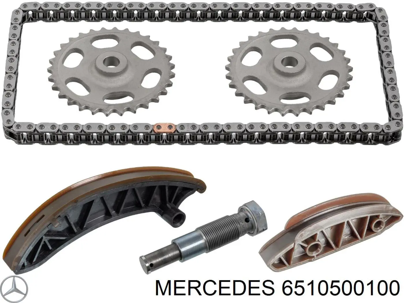 Натяжитель цепи ГРМ Mercedes A651050010005 цена, от 62.99 USD