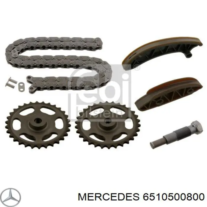 6510500800 MERCEDES Tensor, cadena de distribución original y equivalente
