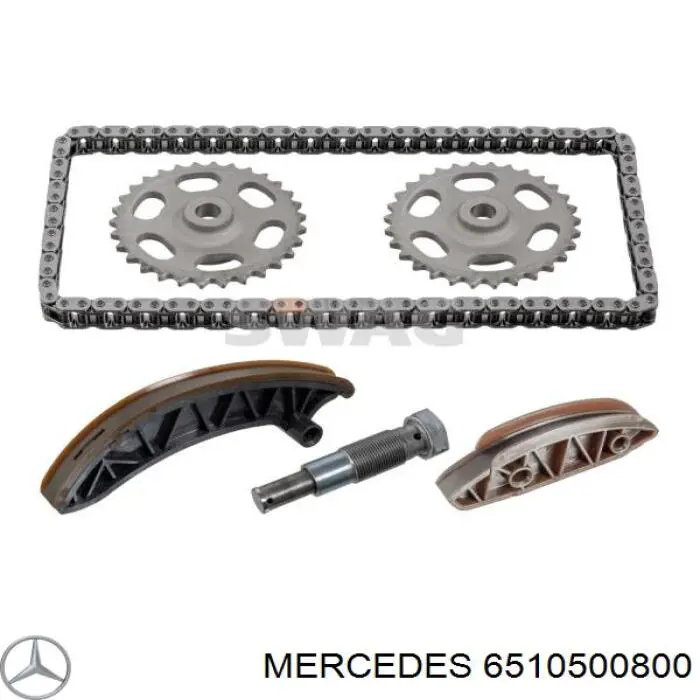 Натяжитель цепи ГРМ Mercedes 6510500800