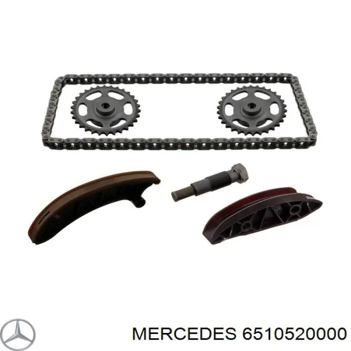 6510520000 Mercedes звездочка-шестерня распредвала двигателя