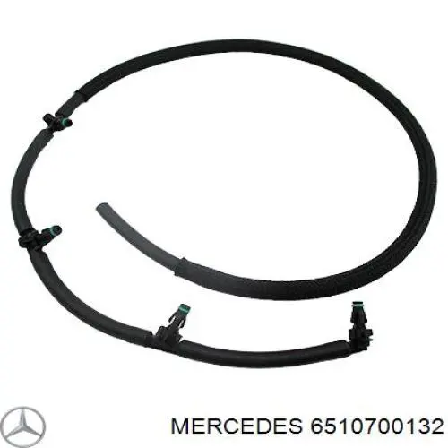 Обратная топливная трубка 6510700132 Mercedes