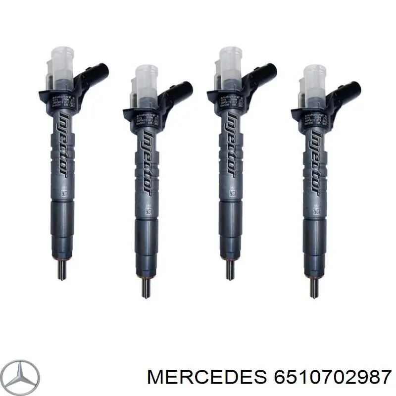 6510702987 Mercedes injetor de injeção de combustível