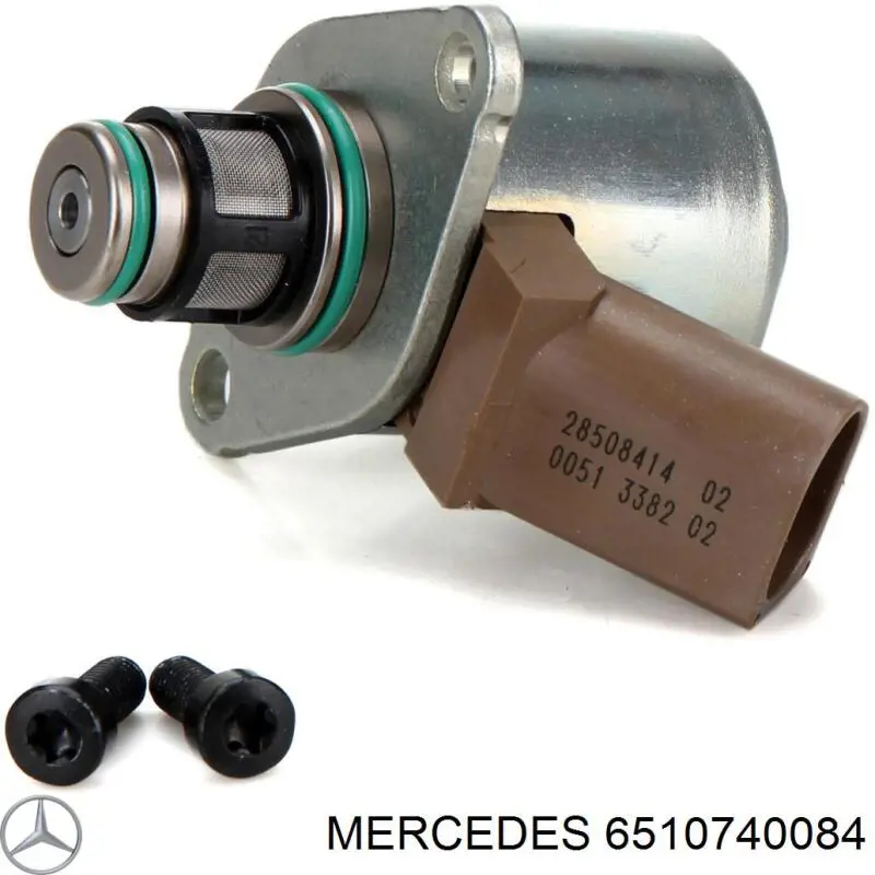 6510740084 Mercedes válvula de regulação de pressão (válvula de redução da bomba de combustível de pressão alta Common-Rail-System)