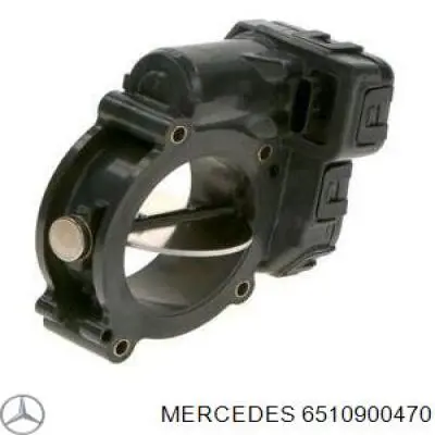 Заслонка воздушная Mercedes 6510900470