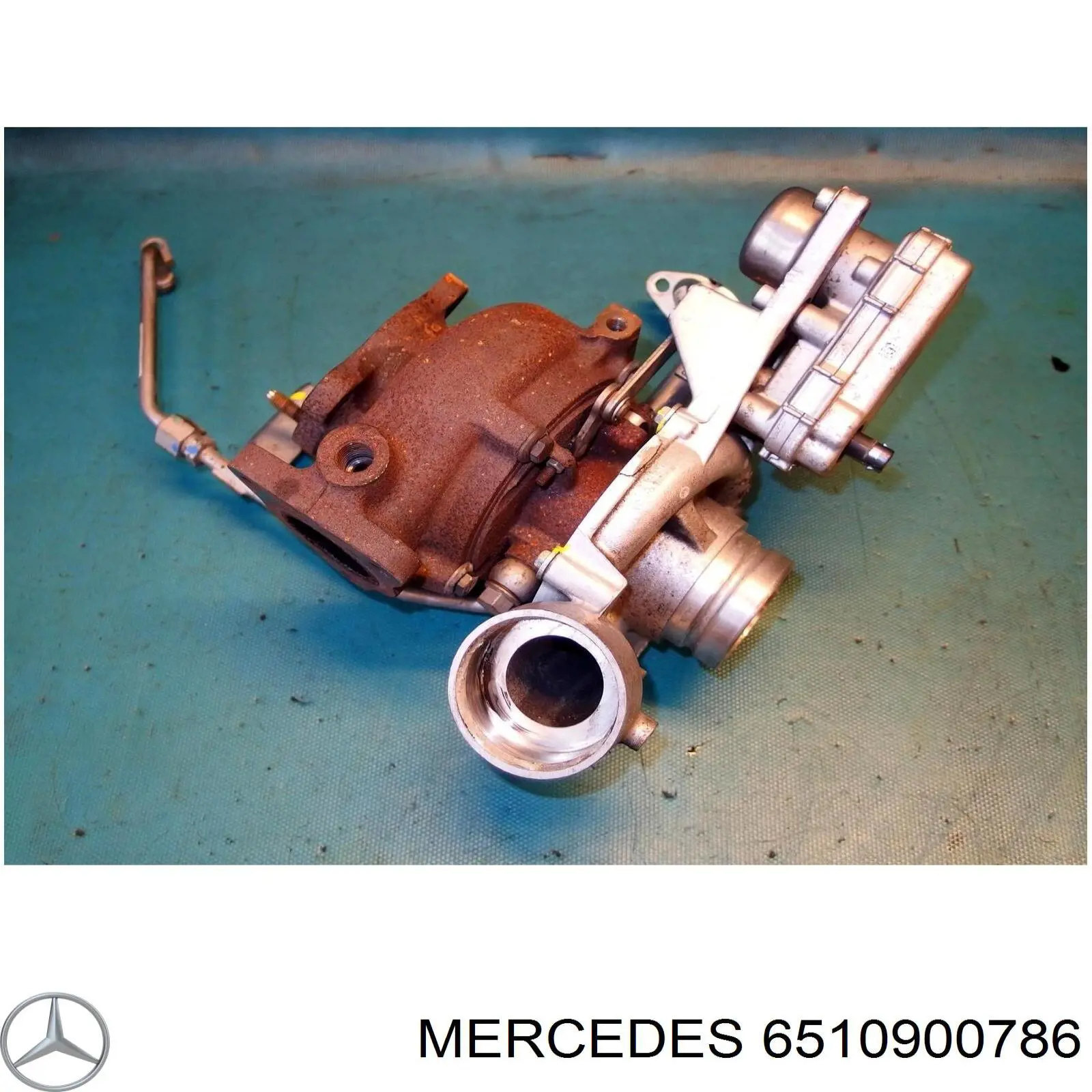Турбонагнетатель Mercedes A6510900486 цена, от 82.39 USD