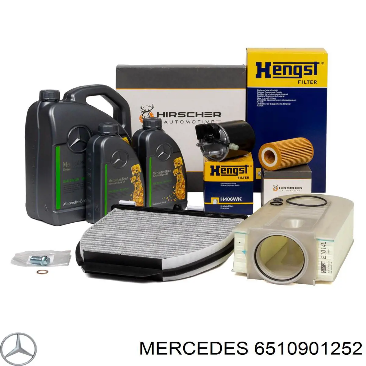 6510901252 Mercedes топливный фильтр