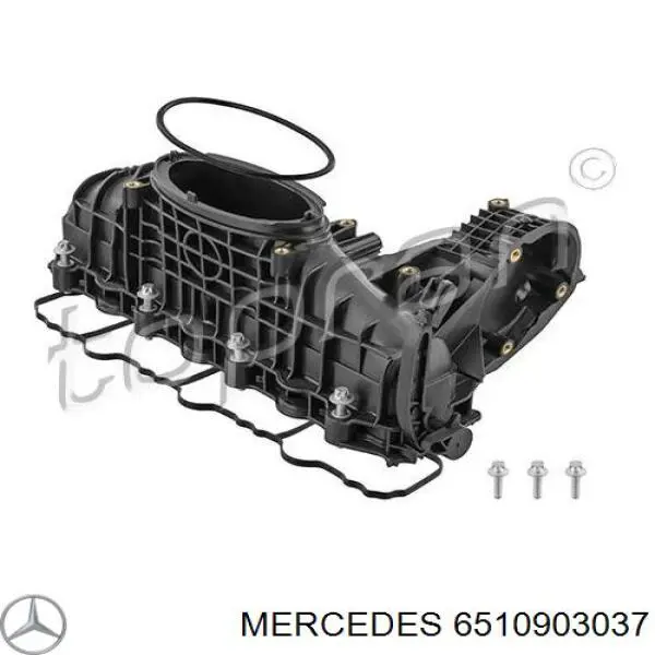 Впускной коллектор Mercedes 6510903037