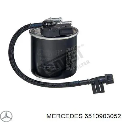 6510903052 Mercedes filtro de combustível