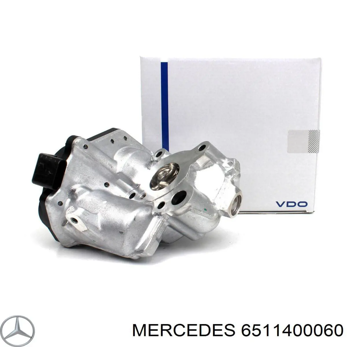 6511400060 Mercedes válvula egr de recirculação dos gases