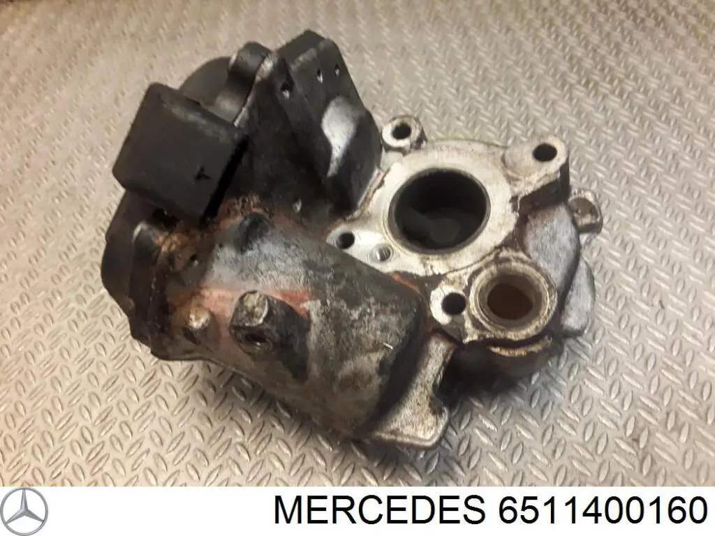 6511400160 Mercedes válvula egr de recirculação dos gases