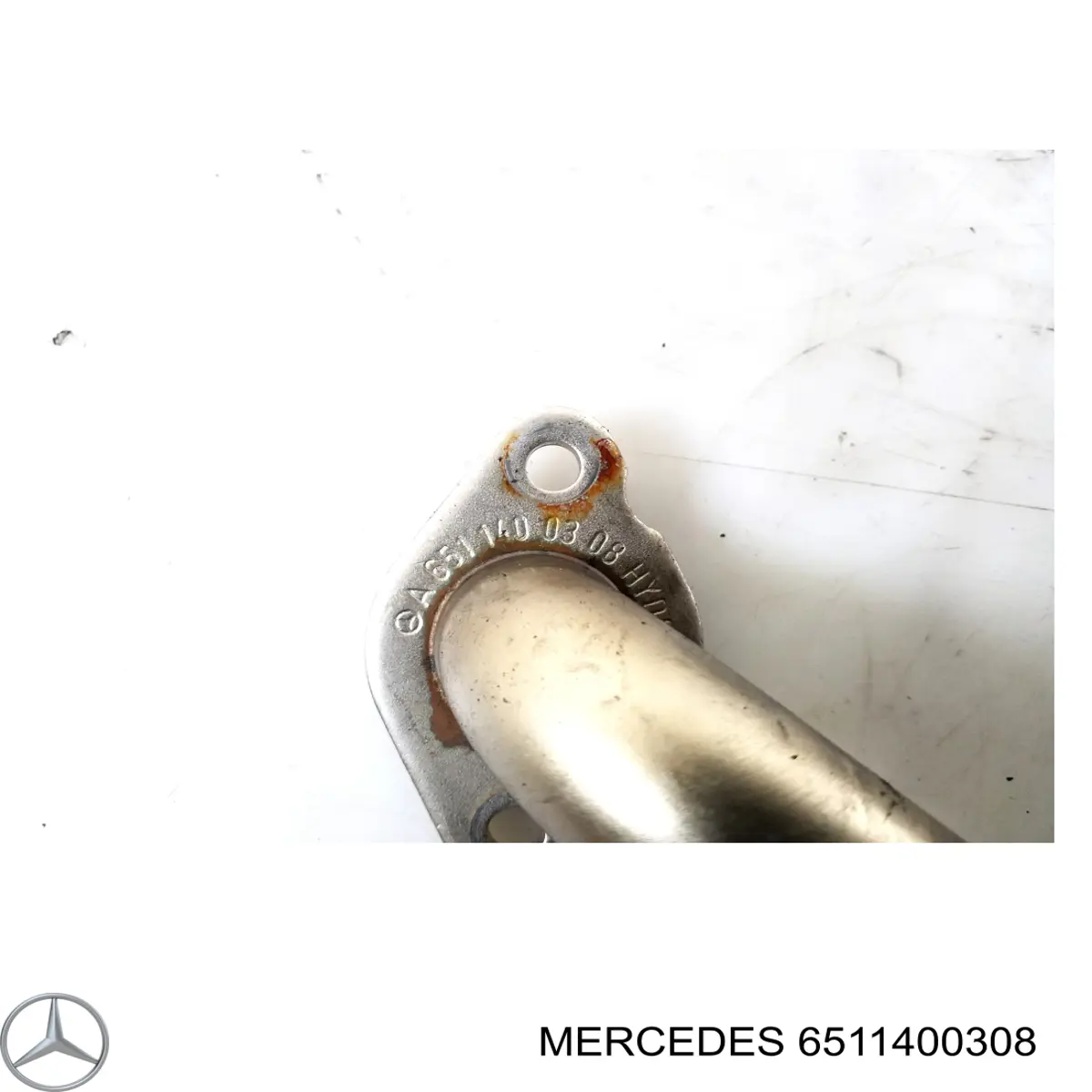 Патрубок системы рециркуляции отработавших газов Mercedes 6511400308 цена, от 12.67 USD