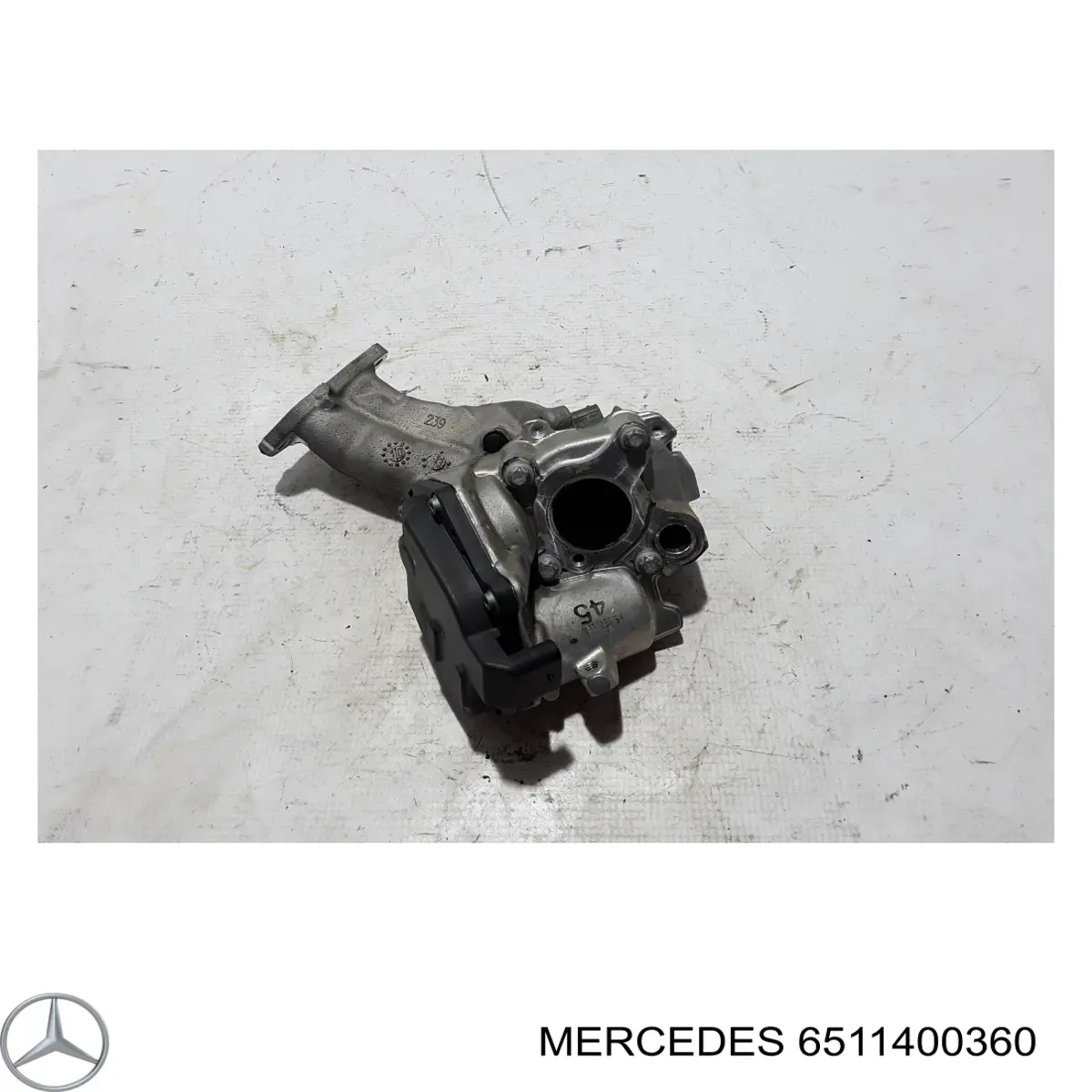Купить 6511400360 Mercedes Клапан EGR системы рециркуляции отработавших газов