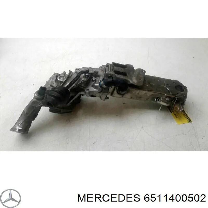 Байпасный клапан EGR, рециркуляции газов на Mercedes GLK-Class (X204)