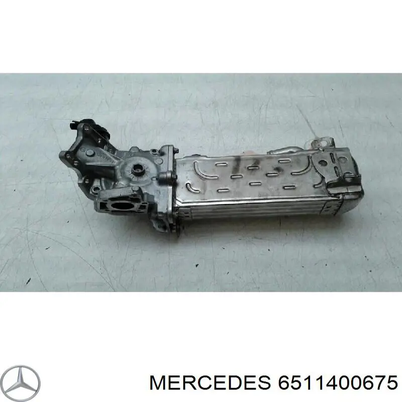 Радиатор системы рециркуляции ОГ на Mercedes ML/GLE (W166)