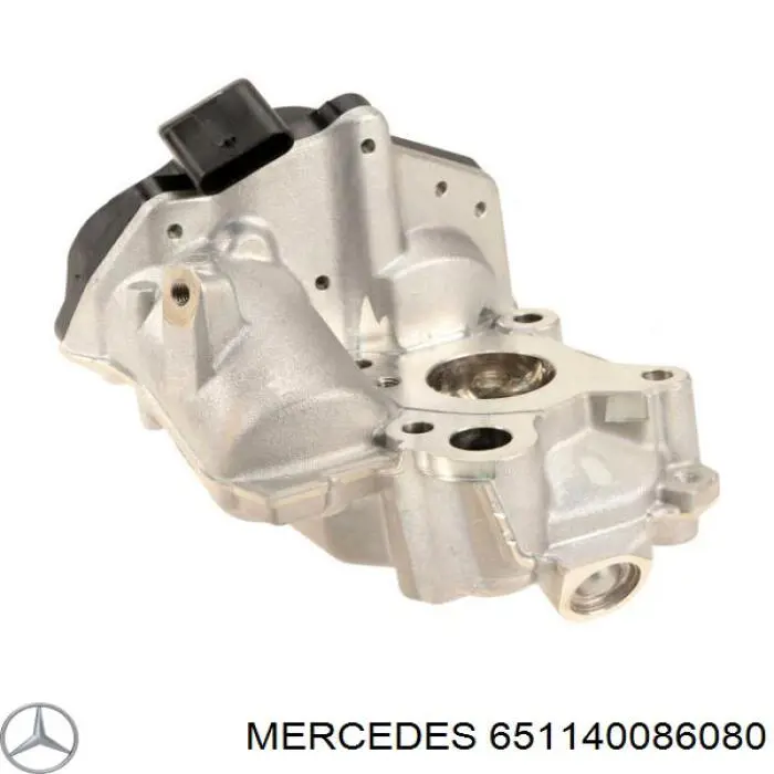 651140086080 Mercedes válvula egr de recirculação dos gases
