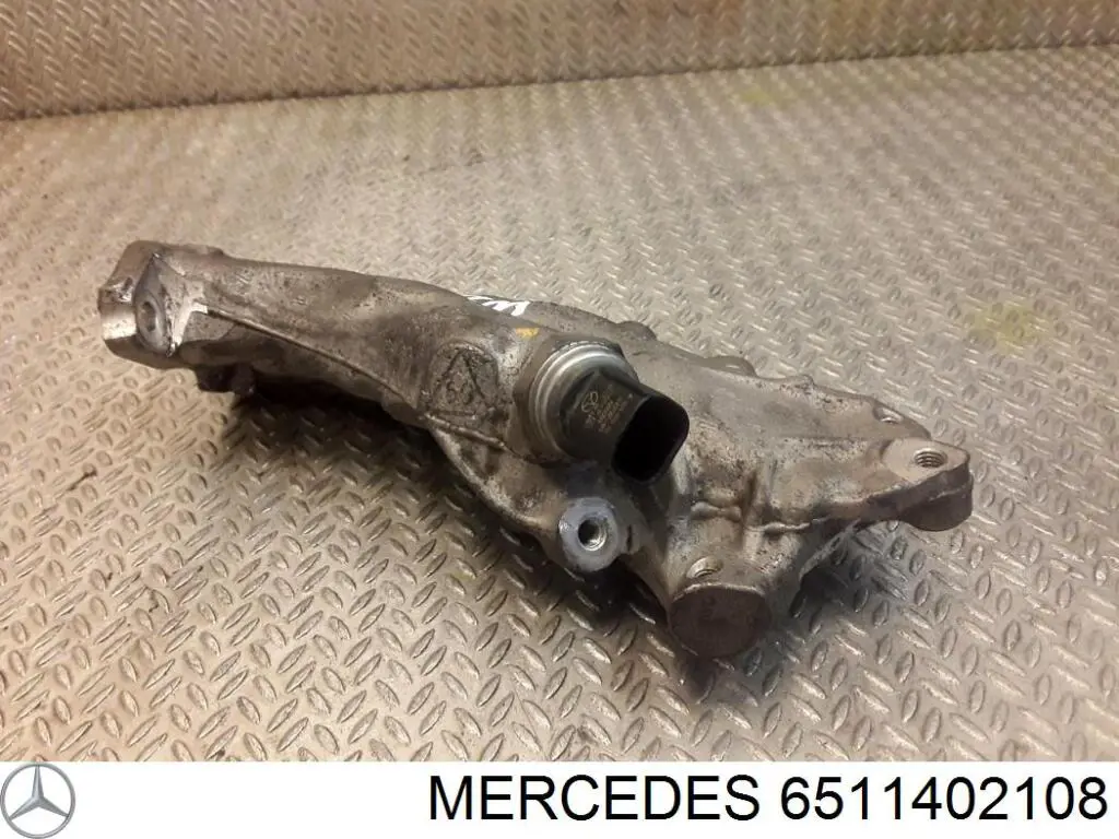 6511402108 Mercedes cano derivado do sistema de recirculação dos gases de escape egr