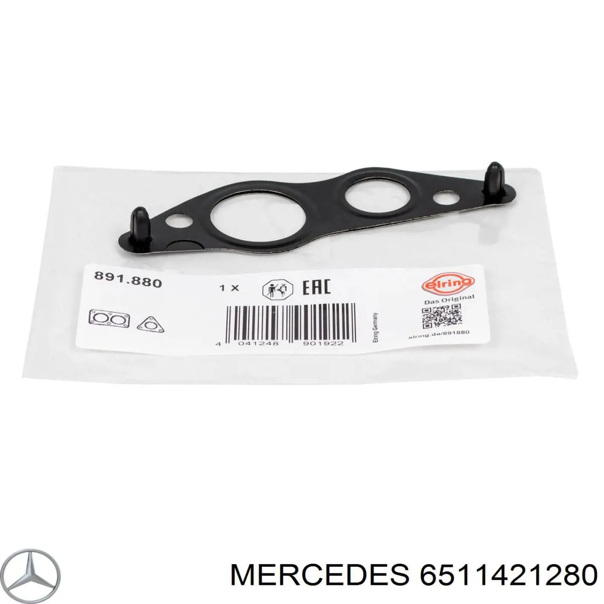 6511421280 Mercedes vedante de cano derivado egr até a cabeça de bloco (cbc)