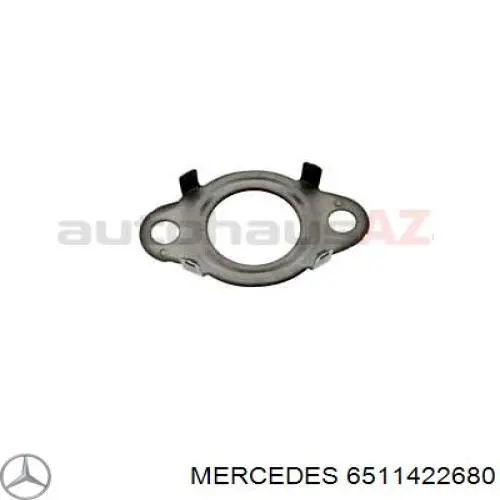 Прокладка патрубка EGR к головке блока (ГБЦ) Mercedes 6511422680