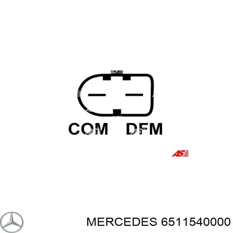 Реле зарядки генератора Mercedes 6511540000 цена, от 64.10 USD