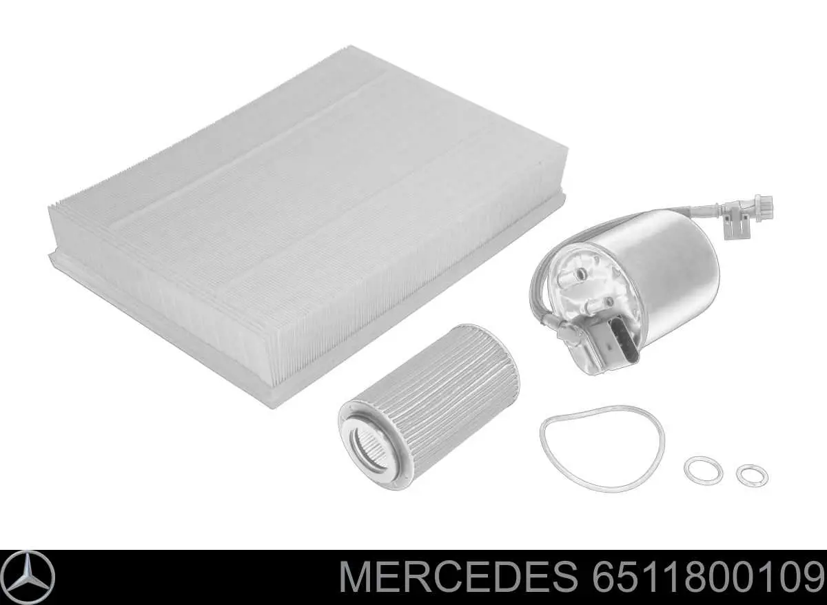 Фильтр масляный Mercedes 6511800109