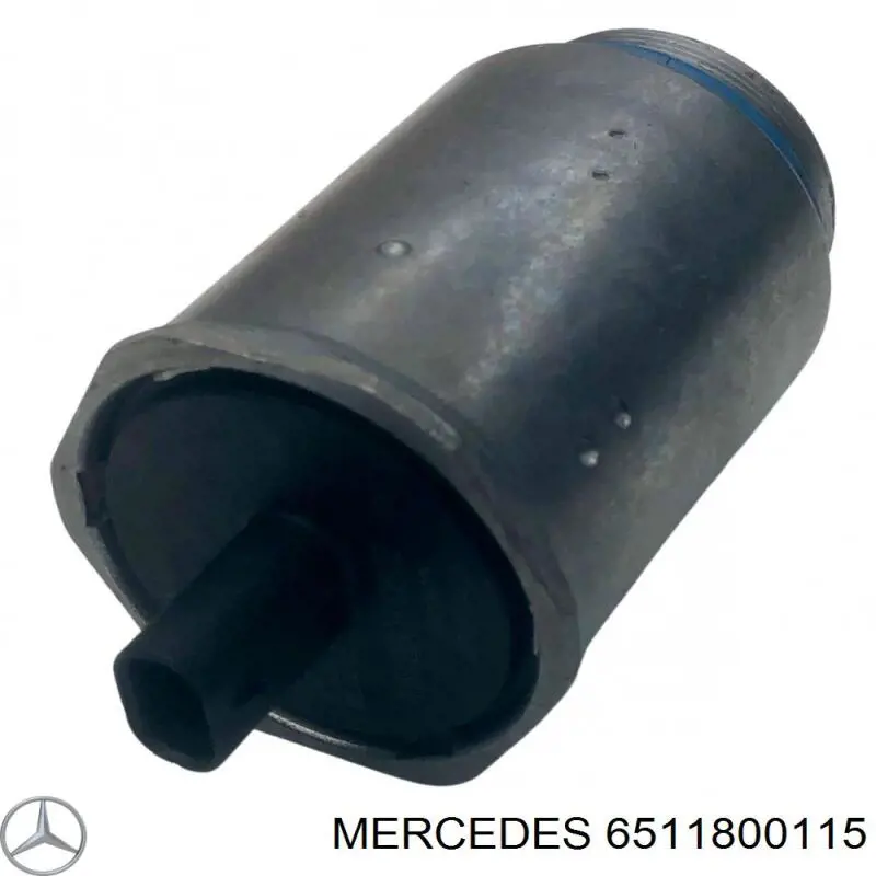 Клапан регулировки давления масла на Mercedes ML/GLE (W166)