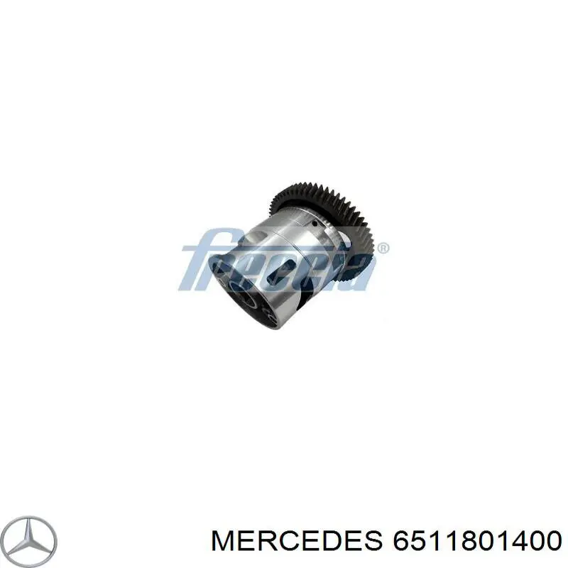 6511801400 Mercedes насос масляный
