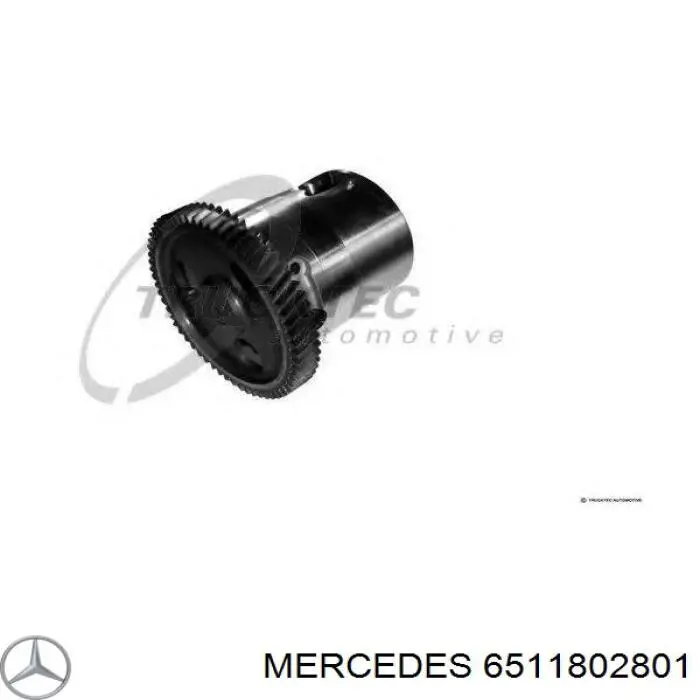 6511802801 Mercedes насос масляный