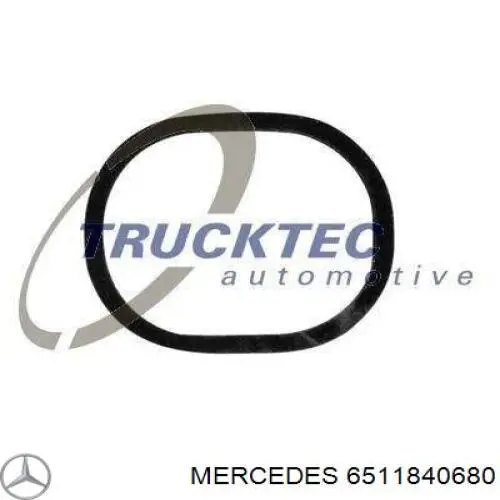 6511840680 Mercedes vedante do radiador de óleo