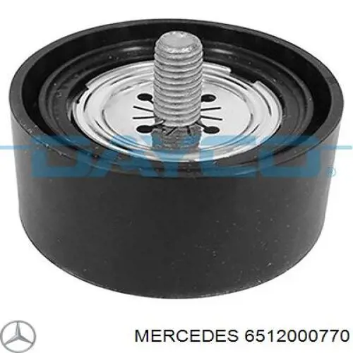 Паразитный ролик приводного ремня Mercedes 6512000770 цена, от 17.36 USD