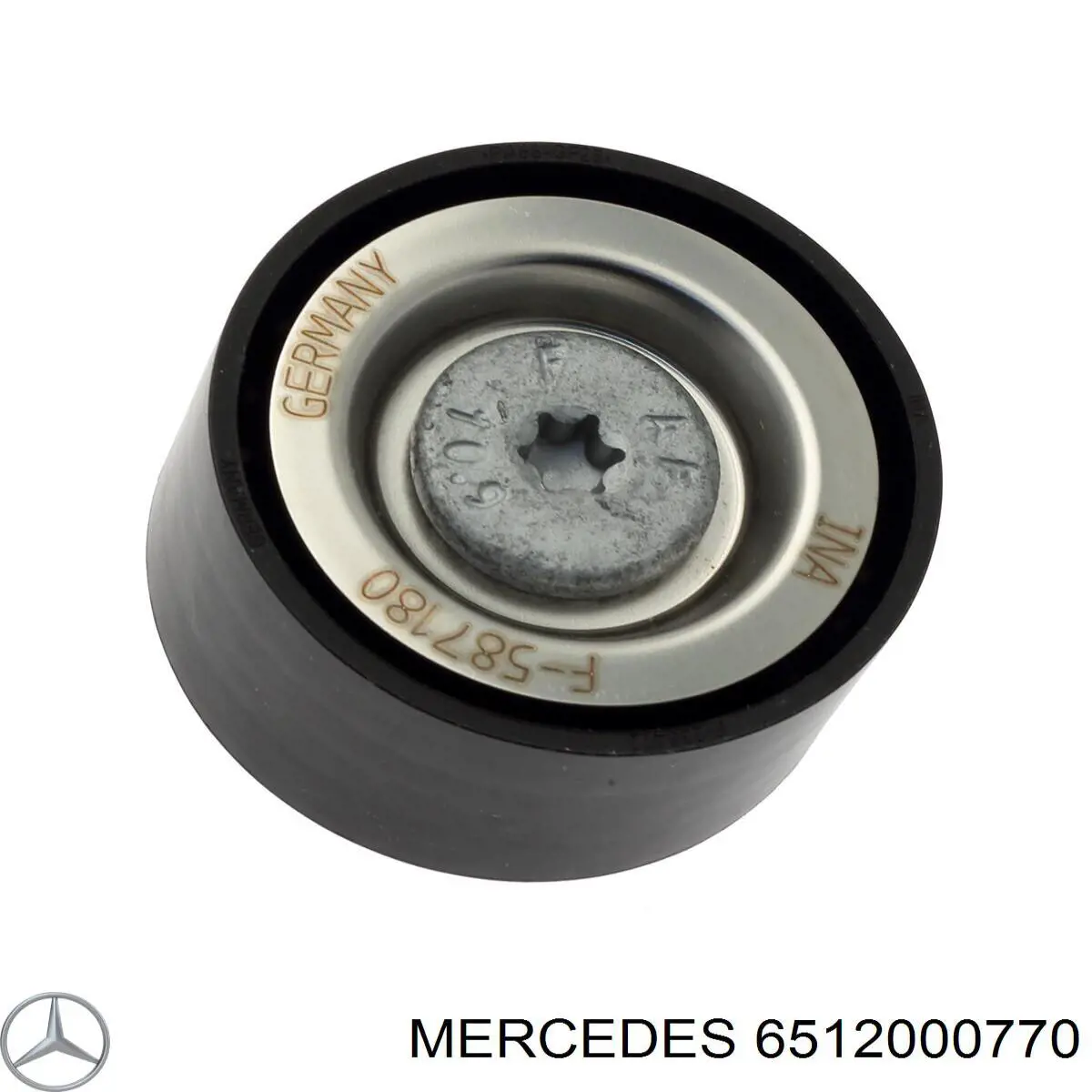 Паразитный ролик 6512000770 Mercedes