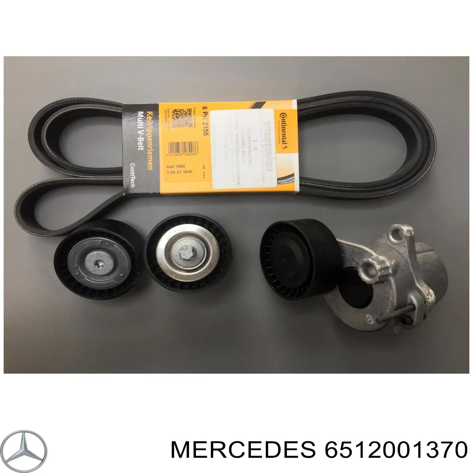 6512001370 Mercedes натяжитель приводного ремня