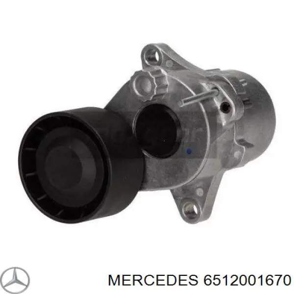 Роликовий модуль натяжителя ремня Mercedes 6512001670 цена, от 39.15 USD