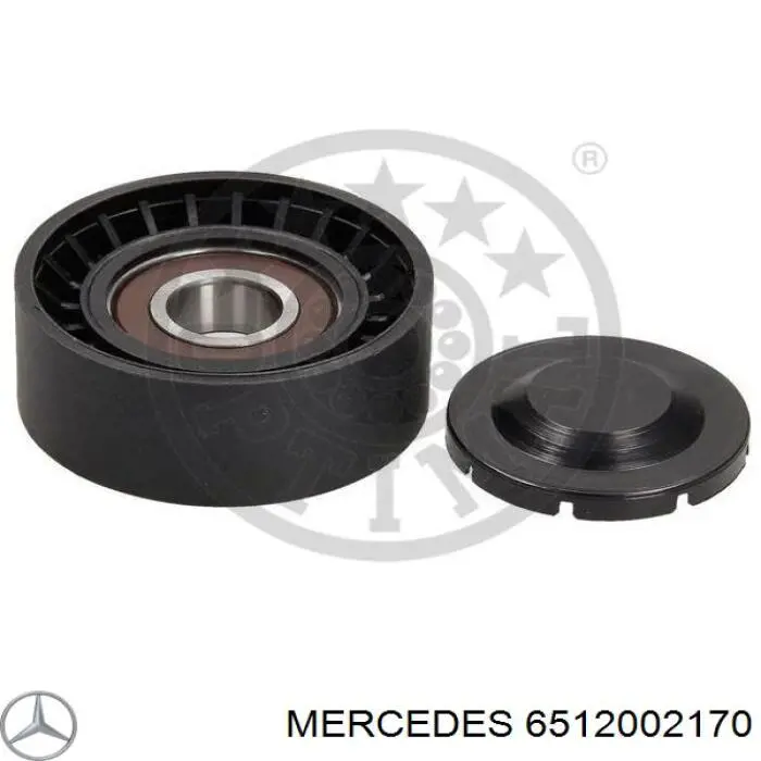6512002170 Mercedes reguladora de tensão da correia de transmissão