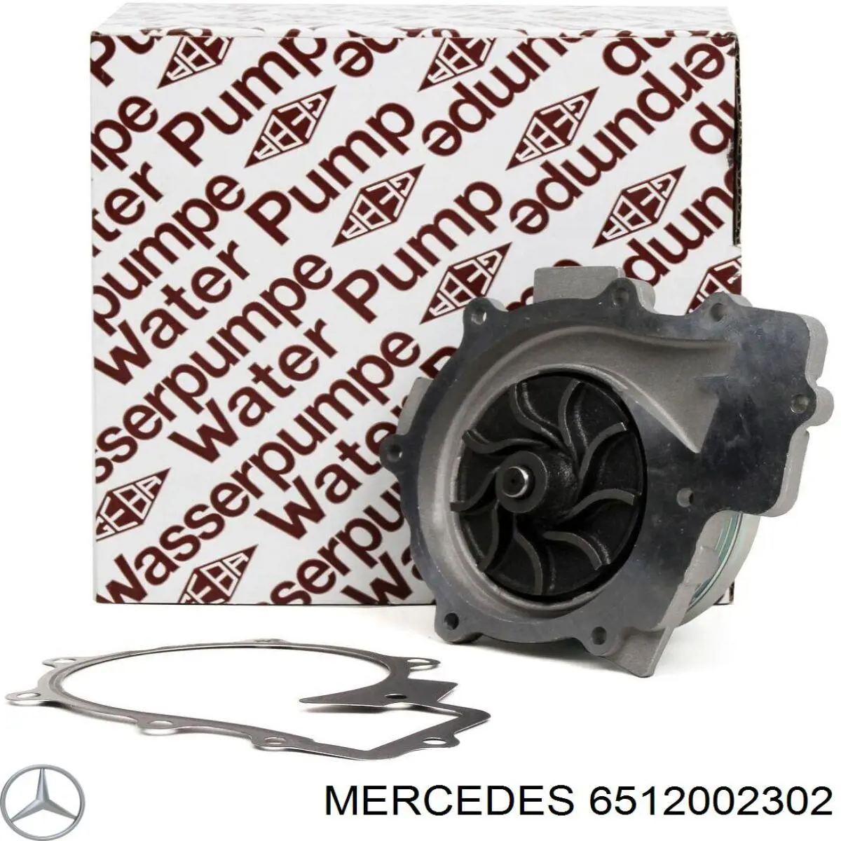 Помпа охлаждения Mercedes 6512002302 цена, от 106.01 USD