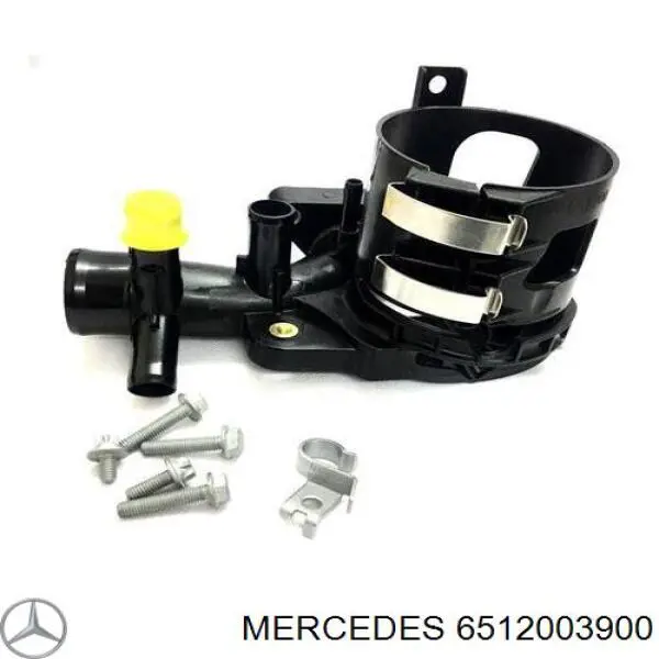 6512003900 Mercedes caixa de filtro de combustível