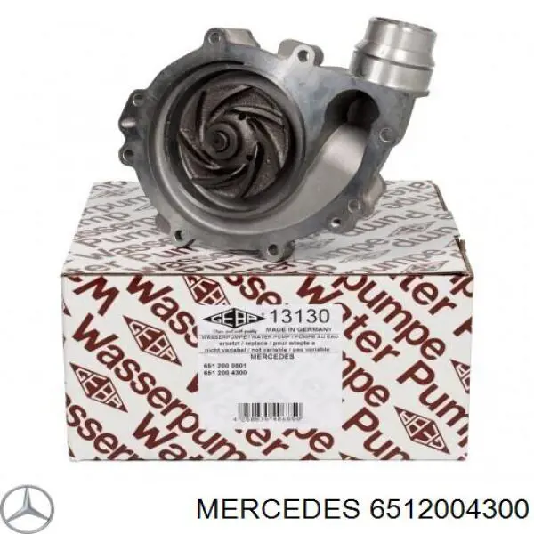 Помпа охлаждения Mercedes 6512004300 цена, от 63.77 USD